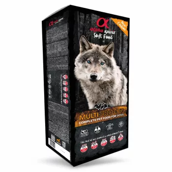 Alpha Spirit félnedves kutyatáp Multiprotein 9kg