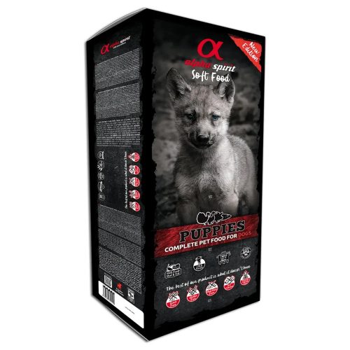 Alpha Spirit Puppy félnedves kutyatáp 9kg
