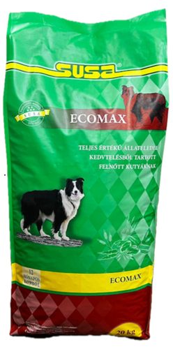 Susa Eco Max tenyésztői kutyatáp 20kg
