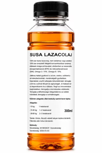 Susa lazacolaj kutyáknak 300ml