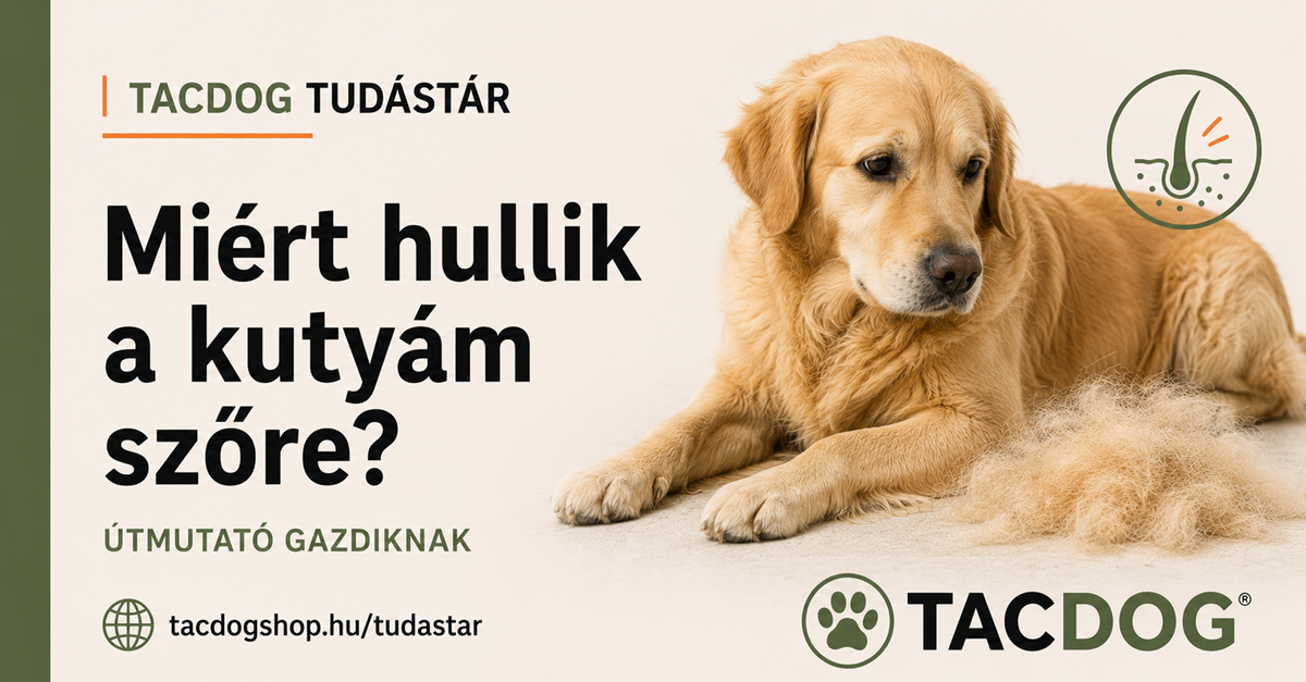 Miért hullik a kutyám szőre? – Mikor természetes, és mikor érdemes utánajárni? 