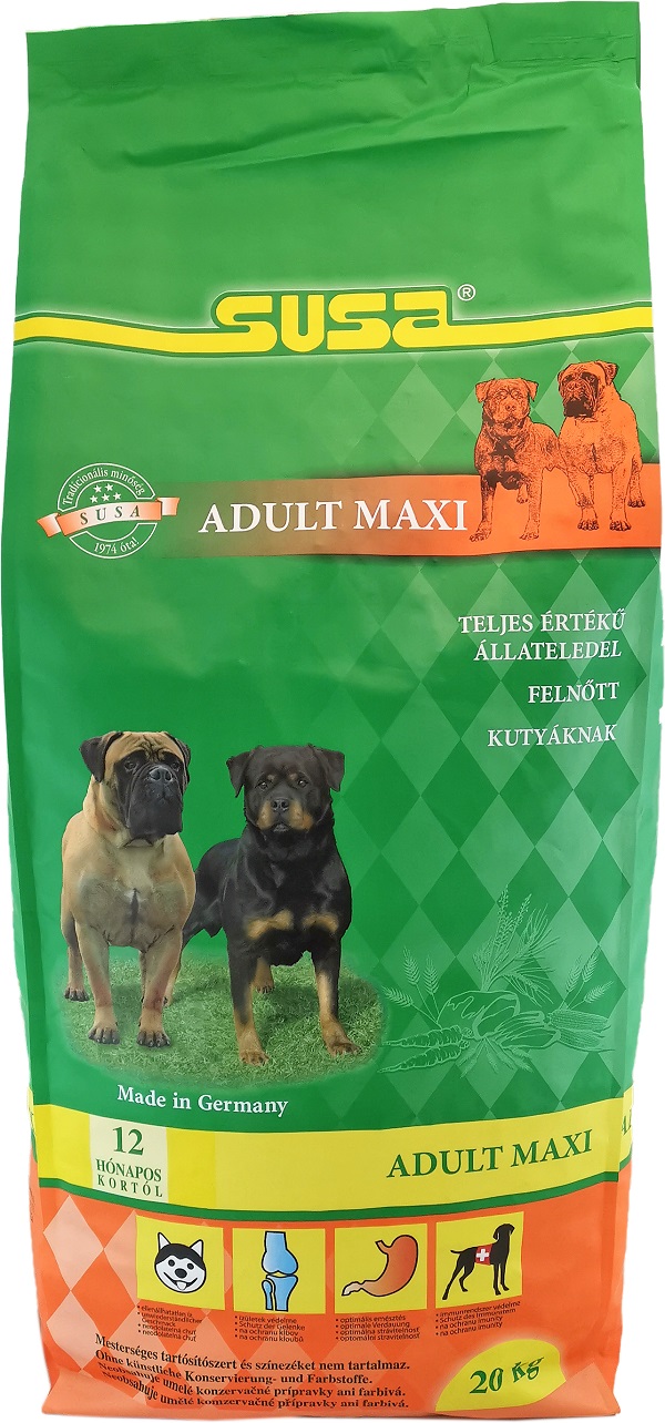 Susa Adult Maxi tenyésztői kutyatáp 20kg