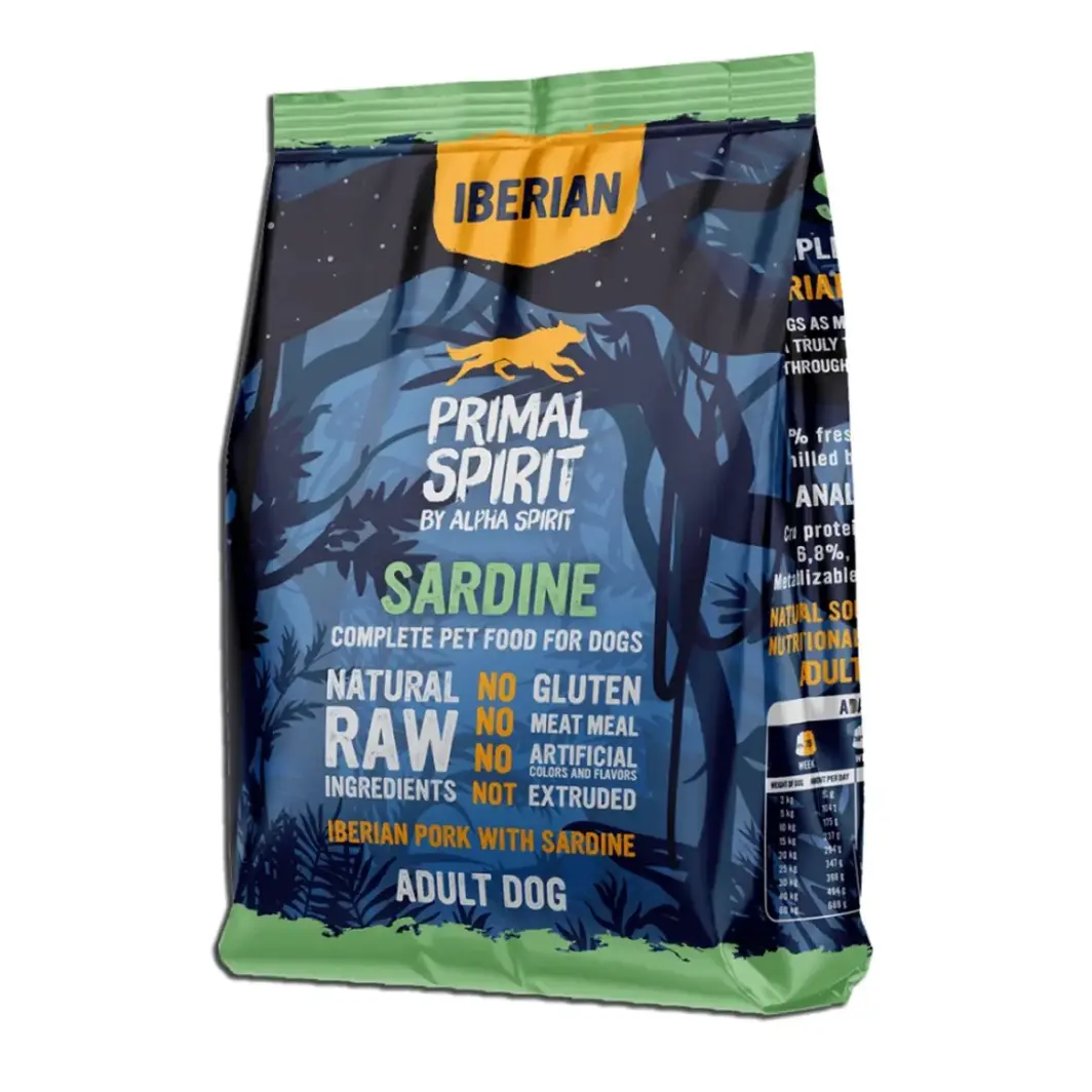 Primal Spirit Iberian Sardine kutyatáp 1kg